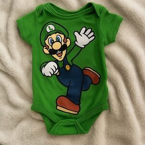 Luigi onesie